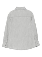 Camicia per bambino Stella McCartney Kids grigio con stampa scoiattolo TX5P10 Z0522 970 STELLA McCARTNEY KIDS 