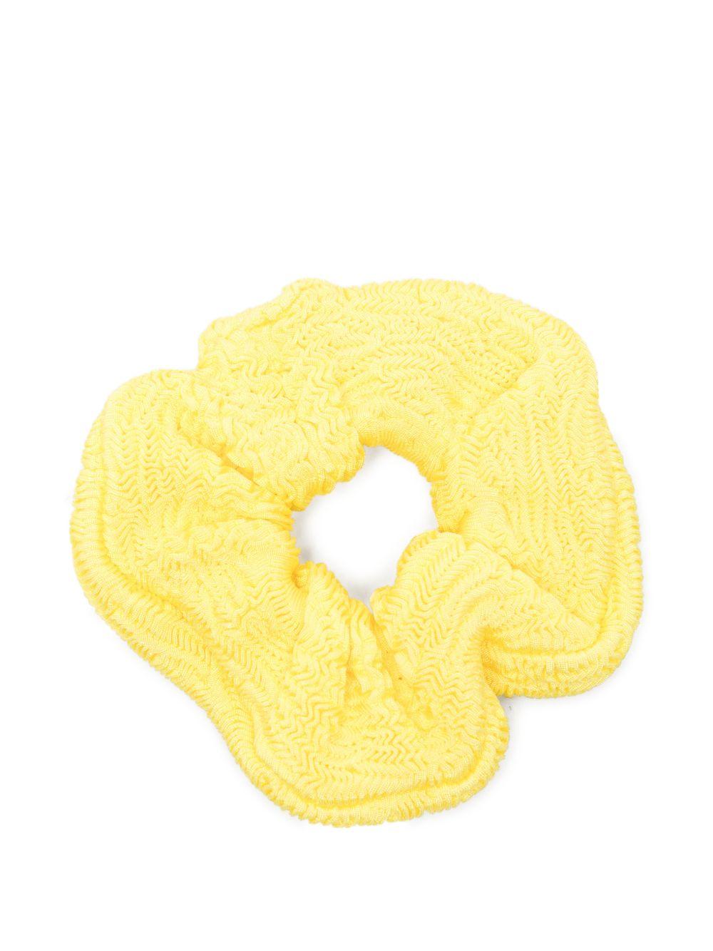 Elastico per capelli per bambina Paramidonna Kids giallo con design arricciato CR26HSCL LEMON PARAMIDONNA KIDS 