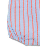 Pantaloncini per neonata Mariella Ferrari azzurro a righe PLE5 024 MARIELLA FERRARI KIDS 