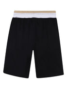 Completo per bambino Boss Kids nero con dettagli a contrasto J53006 09B BOSS KIDS 