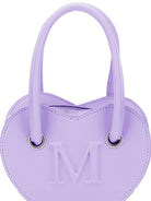 Borsa per bambina Monnalisa viola a forma di cuore 17G002 7069 0065 MONNALISA KIDS 