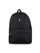 Zaino per bambini Polo Ralph Lauren Kids nero con motivo Polo Pony 9AR151 G9O Ralph Lauren kids 