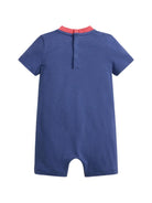 Tutina per neonato Polo Ralph Lauren Kids blu con stampa Polo Bear 320B14049 001 Ralph Lauren kids 