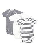 Set di tre tutine per neonati Petit Bateau multicolore con fantasie diverse A097H 00 PETIT BATEAU KIDS 