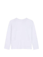 T-shirt per bambino Givenchy Kids bianca con stampa logo sul davanti H31321 10P GIVENCHY KIDS 