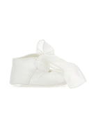 Scarpine primi passi per neonata Monnalisa bianche con dettaglio fiocco 73G002 7133 0001 MONNALISA KIDS 
