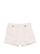 Shorts per neonato Tartine & Chocolat beige con bottoni CC26001 17 TArtine & Chocolat KIDS 