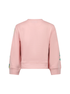 Felpa per bambina Stella McCartney Kids rosa con stampa logo sul davanti TY4A30 Z3409 51R STELLA McCARTNEY KIDS 