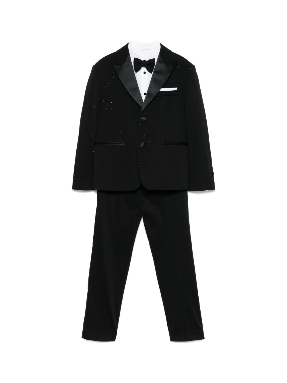Completi tre pezzi comfort per bambino Colorichiari nero con strass MC507953 4806 90 COLORICHIARI KIDS 