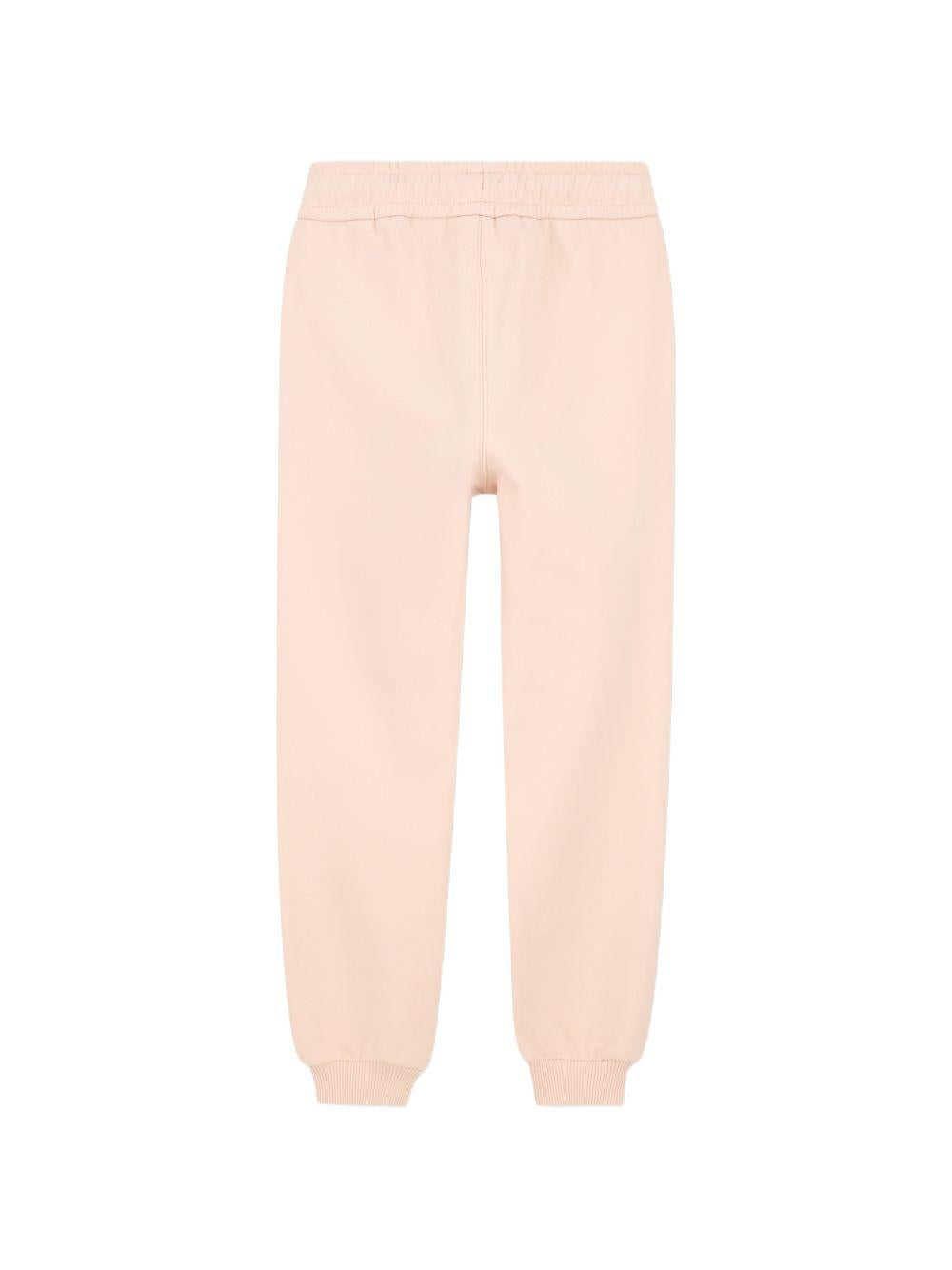 Pantaloni sportivi per bambina Chloé Kids rosa con coulisse e logo C20826 46J CHLOE' KIDS 
