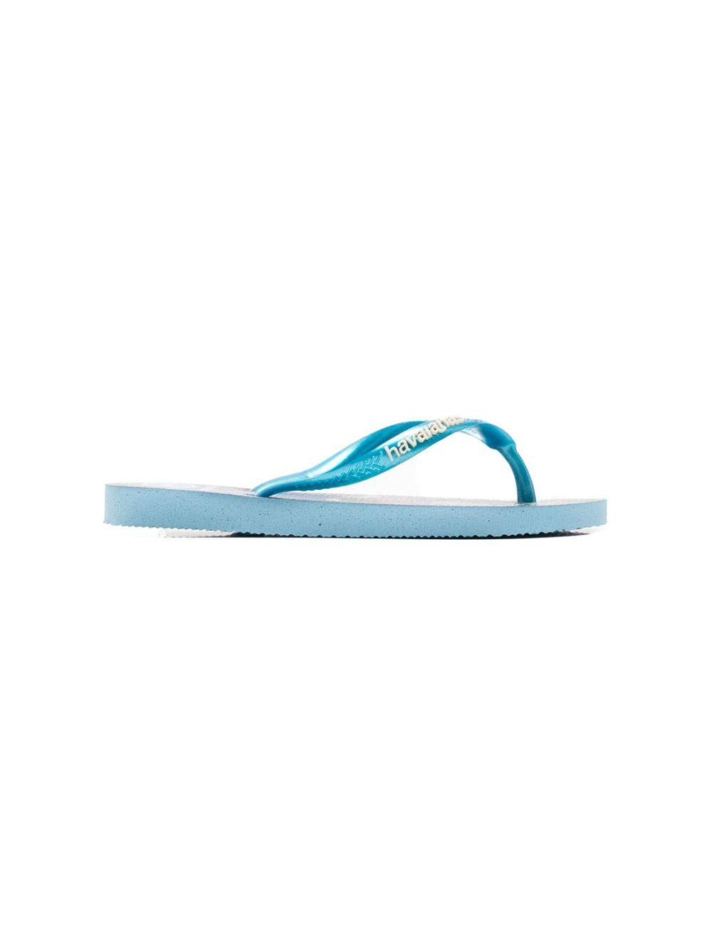 Infradito per bambina Havaianas Kids x Disney azzurre con stampa grafica Anna 4123328 2704 HAVAIANAS KIDS 