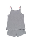 Pigiama per bambina Petit Bateau a righe blu e bianche A0CJX 01 PETIT BATEAU KIDS 