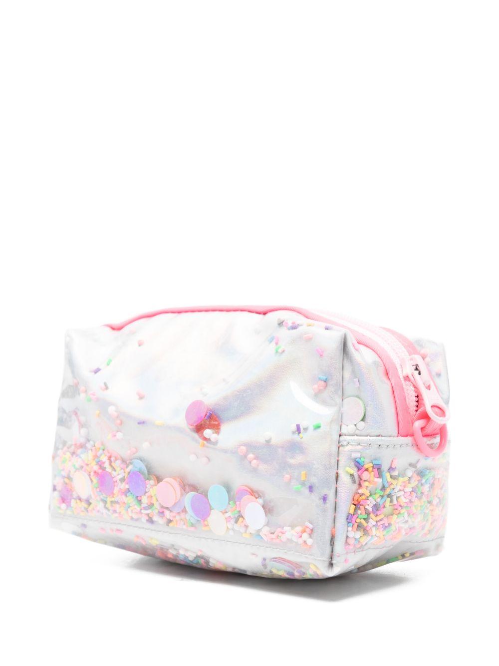 Borsa per bambina Billieblush argentata con dettagli coriandoli U22031 Z41 BILLIEBLUSH KIDS 