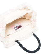 Borsa Vanity MC2 Saint Barth multicolore con design a strisce VANI001 02598L MC2 ST. BARTH KIDS 