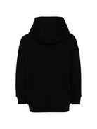 Felpa per bambino Balmain Kids nera con stampa slogan BZ4H00 Z3183 930BC BALMAIN KIDS 