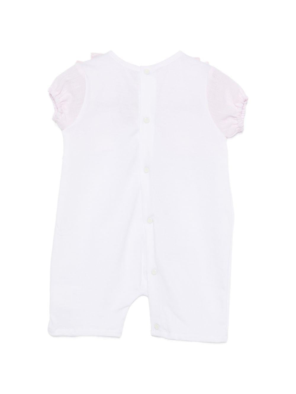Tutina per neonata La Stupenderia bianco con dettaglio fiocco 2TBTT52 MC D33 LA STUPENDERIA 