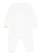 Tutina per neonati Gensami Kids bianca in maglia TU-APE-WE OFF WHITE GENSAMI 