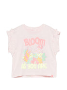 T-shirt per neonata Billieblush rosa con stampa grafica U21776 44L BILLIEBLUSH KIDS 