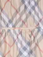 Abito con motivo Vintage Check per bambina Burberry Kids beige con scollo rotondo 8088681 A2205 BURBERRY KIDS 