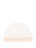 Set tutina, berretto e bavaglino per neonati Fendi Kids bianco con stampa orsetto BUK167 ST8 F0TU9 FENDI KIDS 