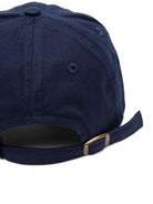 Cappello con logo-patch per neonato Bonpoint blu con visiera curva S05GACW00002 070 BONPOINT KIDS 