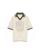 T-shirt per Dolce & Gabbana Kids multicolore con scollo a V L4JTJO G7PRM M1217 DOLCE & GABBANA KIDS 