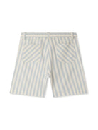 Shorts per bambina Bonpoint azzurro a righe S05GBEW00011 210 BONPOINT 