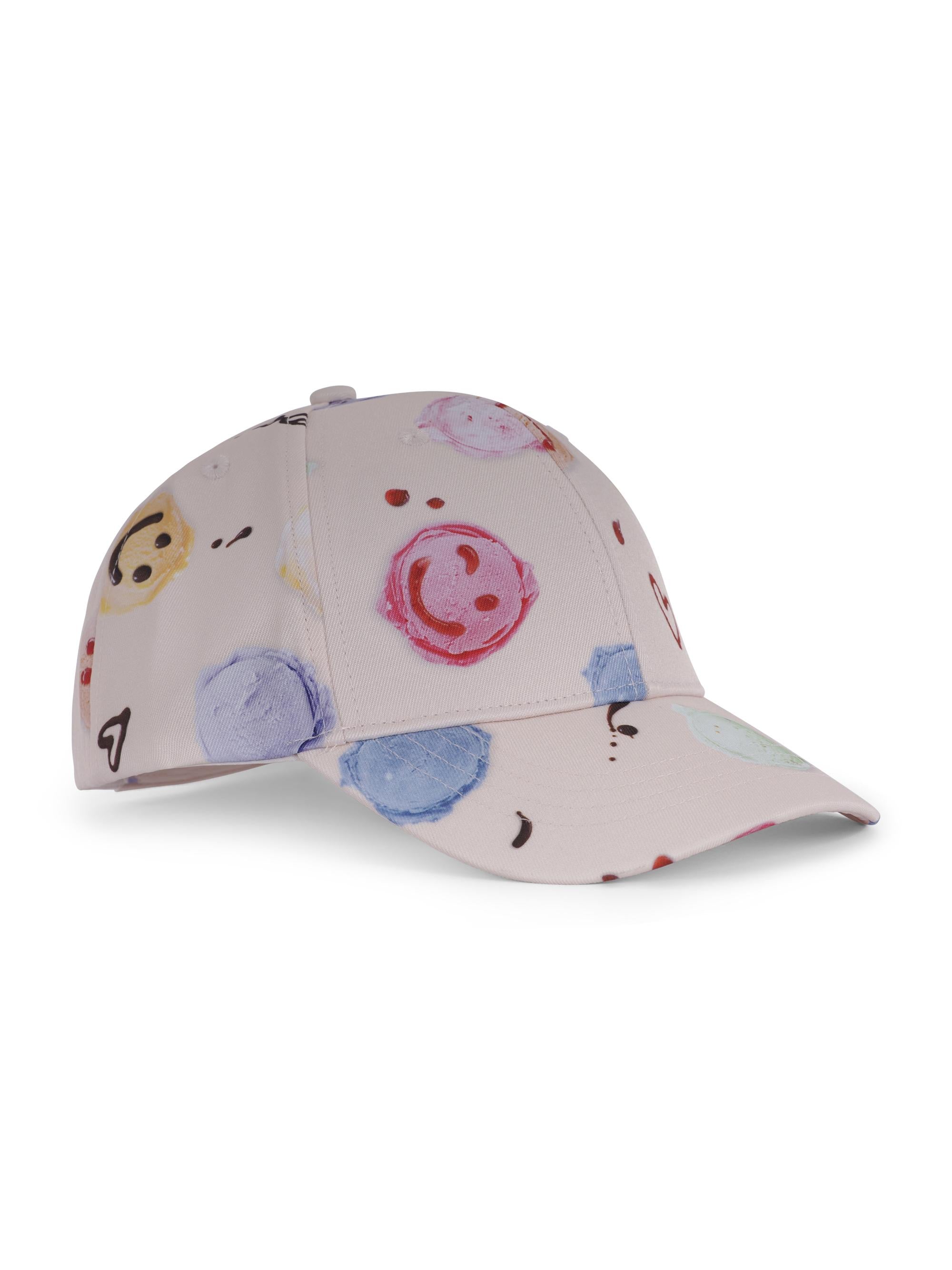 Cappello per bambina Molo rosa con stampa all-over 7S26Y307 9502 MOLO KIDS 