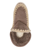Stivali per bambina Mou Kids marroni con dettaglio logo FW741001A ELGRY MOU KIDS 