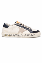 Sneakers per bambino Golden Goose Kids beige con applicazione stella F00496F008058 15865 GOLDEN GOOSE KIDS 
