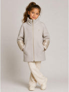 Cappotto per bambina Herno Kids grigio con design imbottito CA000014G33344 1985 HERNO KIDS 