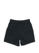 Shorts per neonato Emporio Armani Kids blu con logo aquila sul davanti EB001121 AF20698 UB118 EMPORIO ARMANI KIDS 