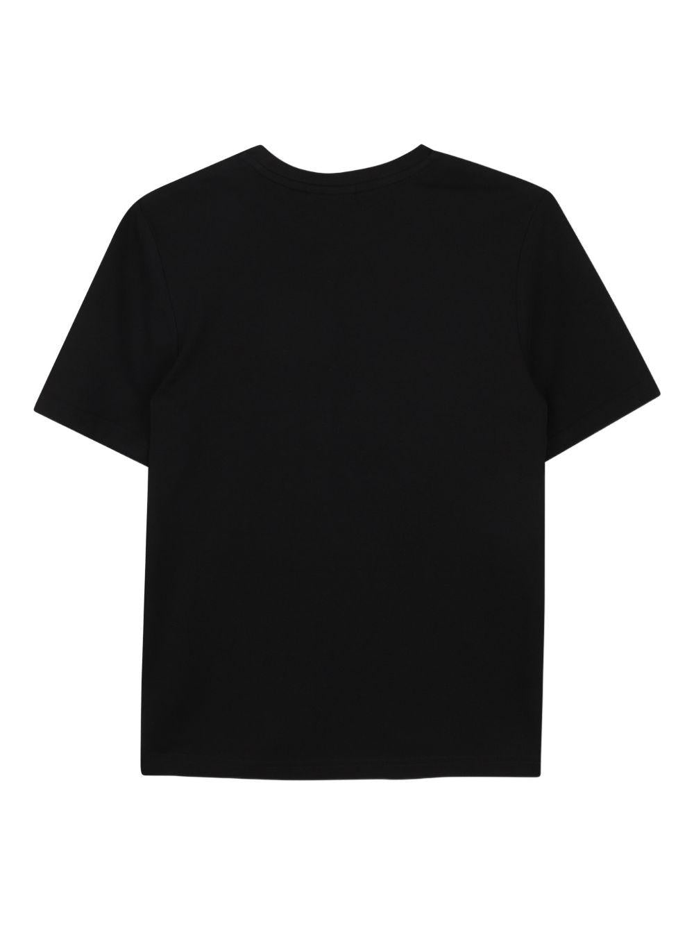 T-shirt per bambino Boss Kids nero con stampa grafica J52982 09B BOSS KIDS 