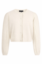 Maglione per bambina Emporio Armani Kids beige con dettagli ricamati EG000777 AF22791 U0007 EMPORIO ARMANI KIDS 