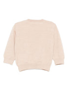 Maglione per neonato Fendi Kids beige con logo ricamato BUG203 AS5P F1P2N FENDI KIDS 