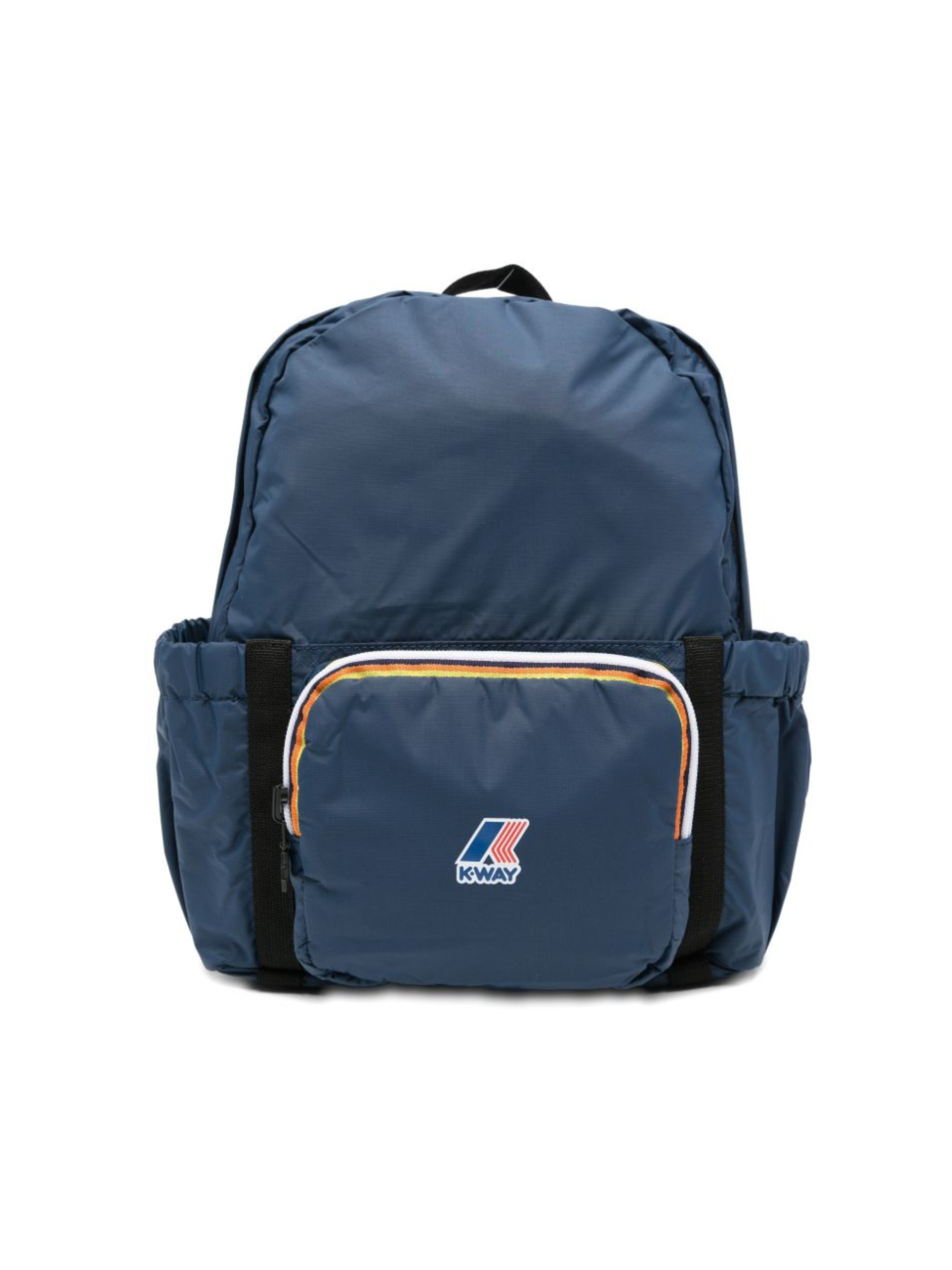 Zaino per bambini Le Vrai K-Way Kids blu navy con zip e patta con logo K81421W B67 K-WAY KIDS 