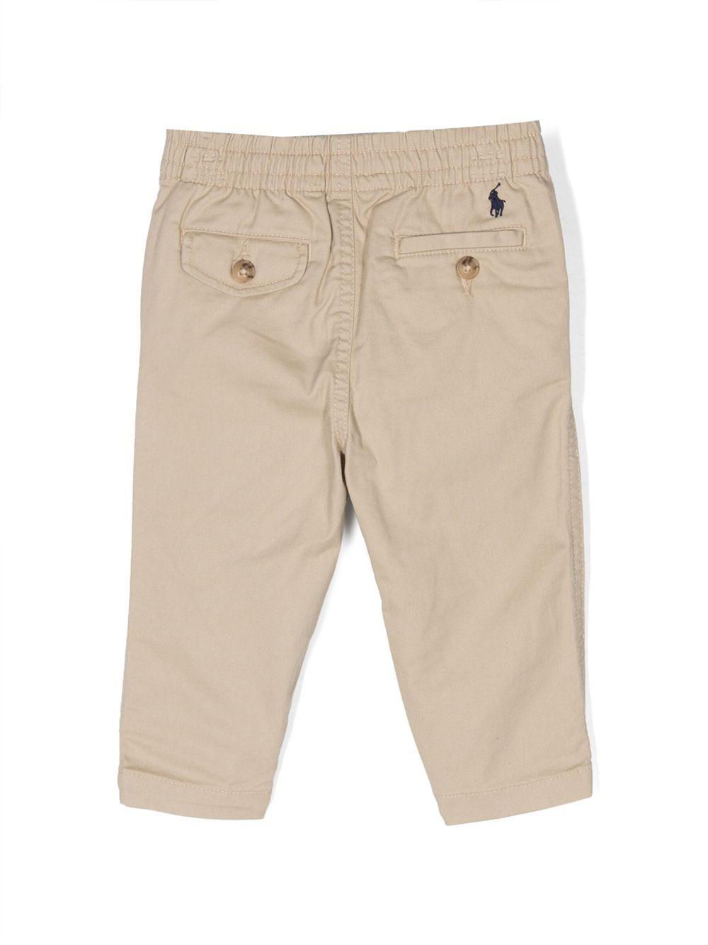 Chino per neonato Polo Ralph Lauren Kids beige con motivo Polo Pony 320855803 001 Ralph Lauren kids 