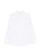 Camicia per bambino Dondup Kids bianca con taschino sul petto DMCA0550CA029 B000 DONDUP KIDS 