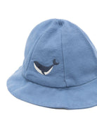 Cappello Steijn per neonato Donsje blu con ricamo balena 4099204 00185 DONSJE KIDS 