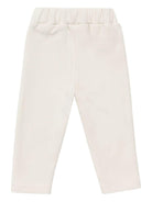 Pantaloni per neonata Donsje bianchi con decorazione coniglio 3040702 00003 DONSJE 