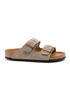 Ciabatte per bambini Birkenstock Kids marroni con fibbia 1021704 TAUPE BIRKENSTOCK KIDS 