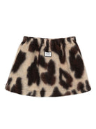 Gonna per bambina Douuod Kids animalier con design a trapezio DX7A11 E0233 113MA DOUUOD 