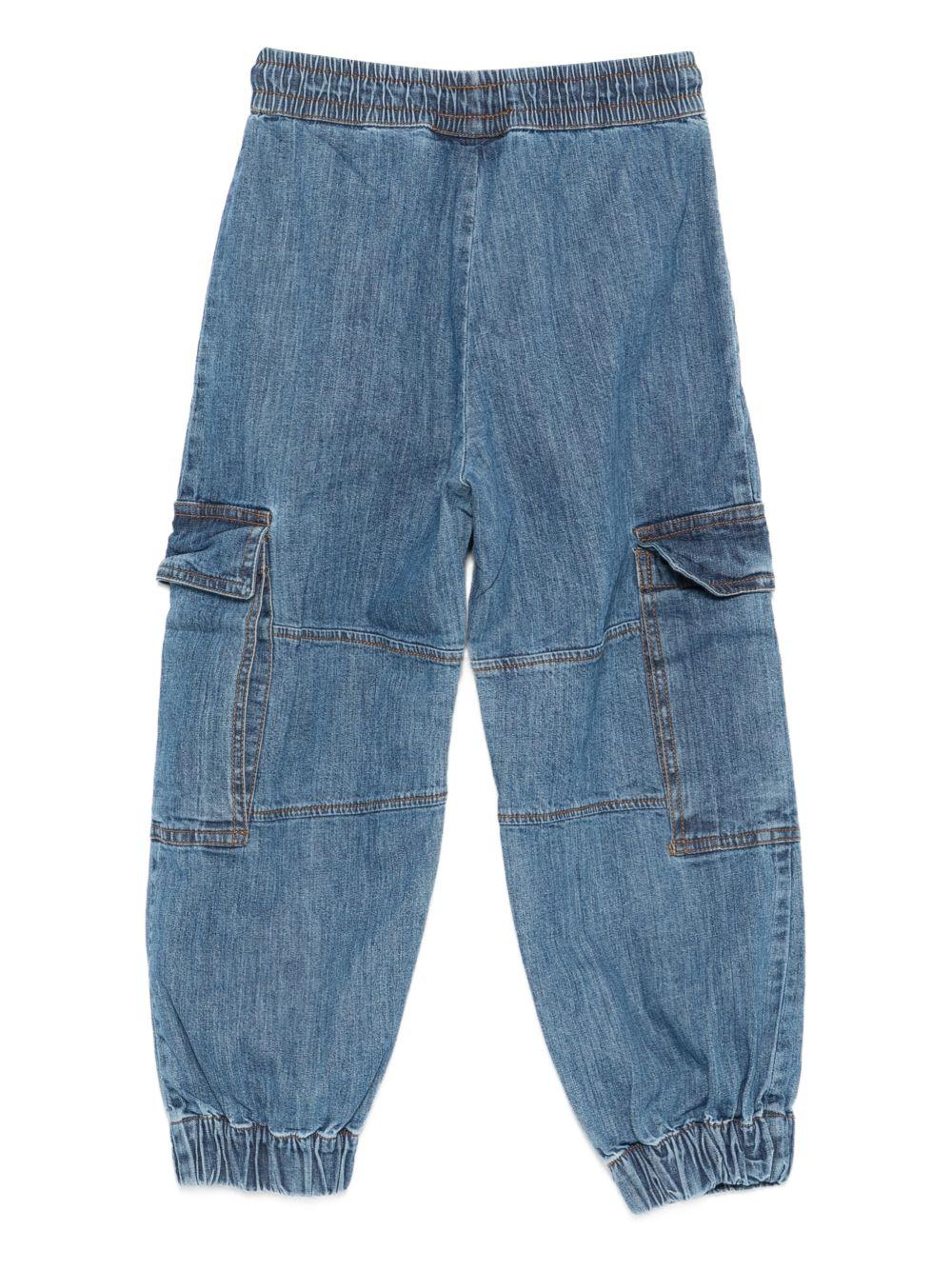 Pantaloni per bambino Molo denim con vita elasticizzata 2S26I107 2192 MOLO KIDS 