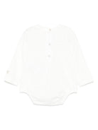 Tutina per neonata Elisabetta Franchi La Mia Bambina bianca con chiusura a scatto ENBD0050JF054 D046 ElISABETTA FRANCHI 