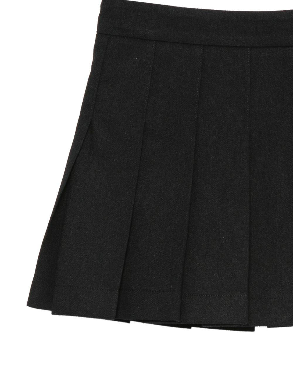 Gonna per bambina Douuod Kids nera con motivo plissettato DZ7A01 I0337 61L DOUUOD KIDS 