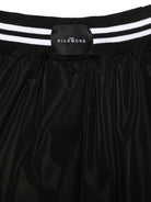 Minigonna per bambina John Richmond Junior nera con vita elasticizzata RGP26105GO BLACK JOHN RICHMOND KIDS 