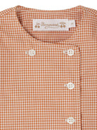 Camicia per neonato Bonpoint Emil arancione in cotone S05OSHW00001 365A BONPOINT KIDS 