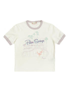 T-shirt per bambina Bonpoint bianca con paillettes C06GTSK00003 102 BONPOINT KIDS 
