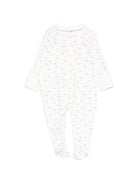 Tutina per neonati Petit Bateau bianca con stampa grafica all-over A0F2P 01 PETIT BATEAU KIDS 