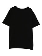 T-shirt per bambini Stella McCartney Kids nera con stampa sul davanti TX8C01 Z0434 961 STELLA McCARTNEY KIDS 